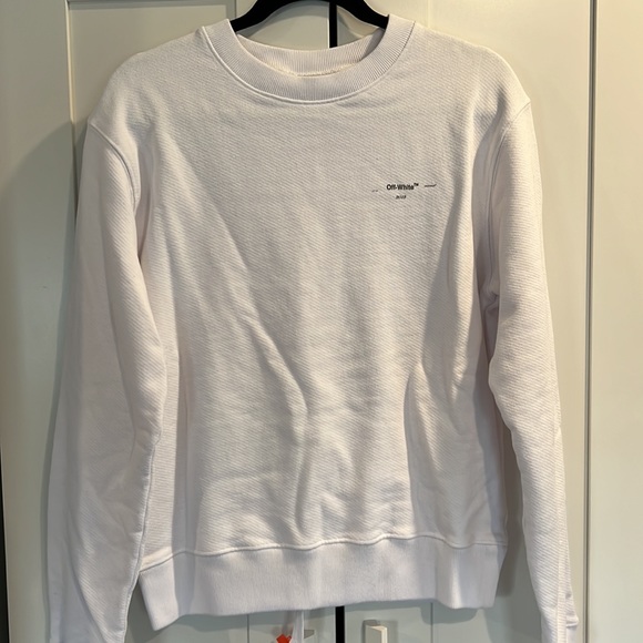 🆕Off-White Crew Neck Sweater Size S - Picture 5 of 10